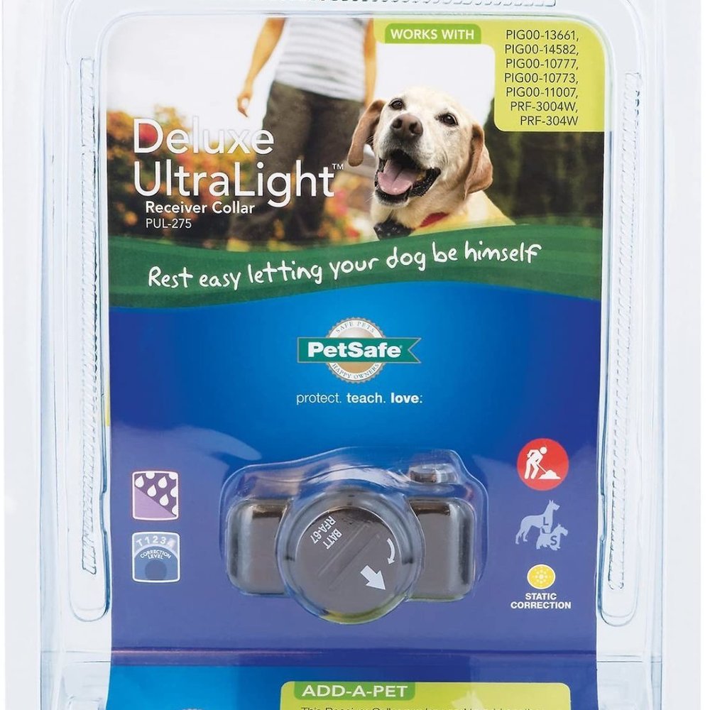 PetSafe PUL-275  Deluxe Ultralight Receiver Collar In-Ground Fence System NEW